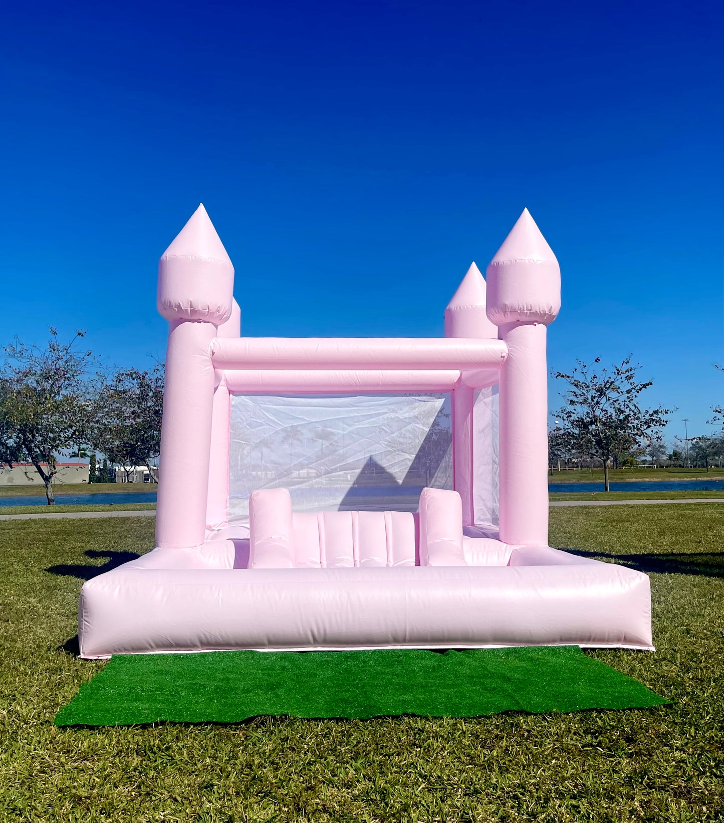 Pink Bounce House with Ball Pit attached | 10x13ft | For kids up to 10 years