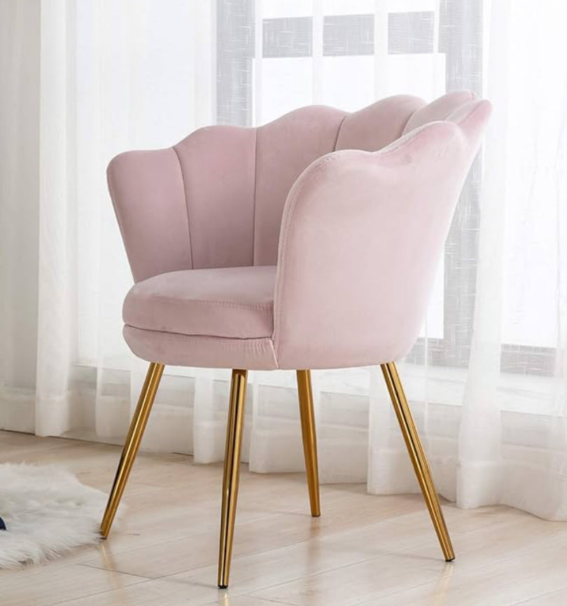 Pink Velvet chair - rental - add on only