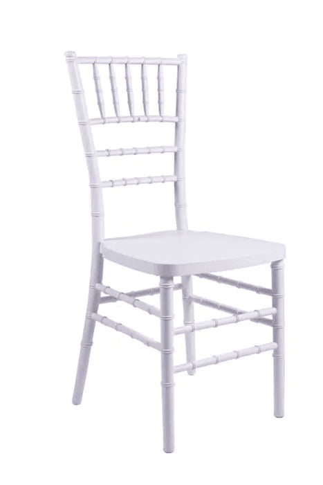 Adult chiavari chairs - White - for rent