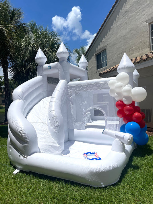 White Castle (water slide or ball pit)  | 10x12ft | For kids up to 10 years